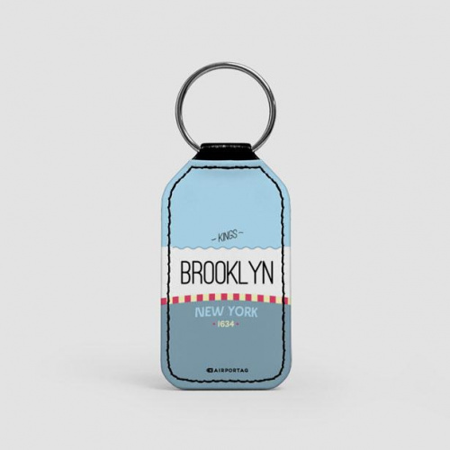 Brooklyn - Leather Keychain