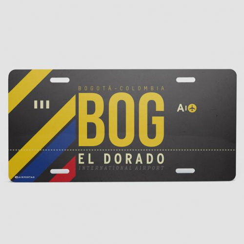 BOG - License Plate