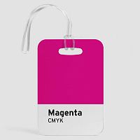 Magenta CMYK - Luggage Tag