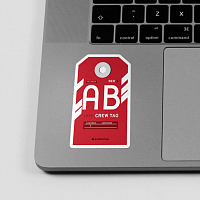 AB - Sticker