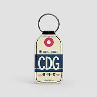 CDG - Leather Keychain