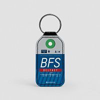 BFS - Leather Keychain