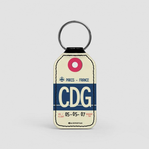 CDG - Leather Keychain