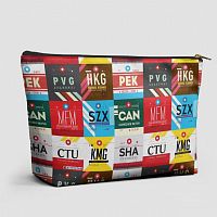 Chinese Airports - Pouch Bag
