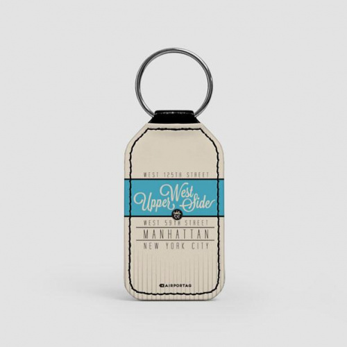 Upper West Side - Leather Keychain