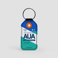 AUA - Leather Keychain