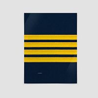 Pilot Stripes - Poster