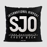 SJO Letters - Throw Pillow