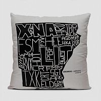 Arkansas - Throw Pillow