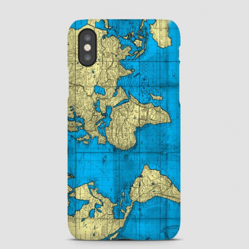 Old World Map - Phone Case