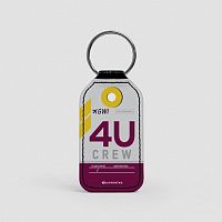 4U - Leather Keychain