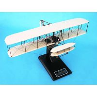 Wright Flyer "Kitty Hawk" 1/24 (kwfte) Mahogany Aircraft Model