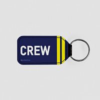 Crew Insignia  - Leather Keychain