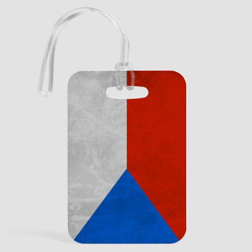 Czech Republic Flag - Luggage Tag