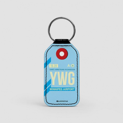 YWG - Leather Keychain