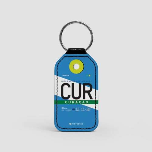 CUR - Leather Keychain