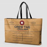 Pan Am - Crew Tag - Weekender Bag