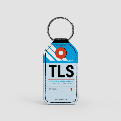 TLS - Leather Keychain