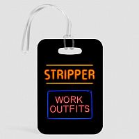 Stripper, Work Outfits - Luggage Tag