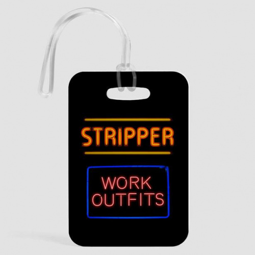 Stripper, Work Outfits - Luggage Tag