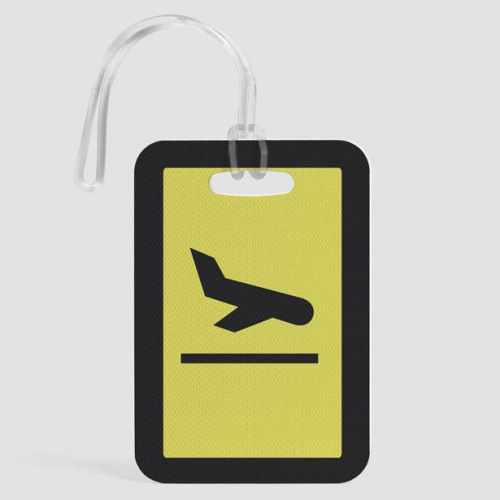 Plane Arrival - Luggage Tag