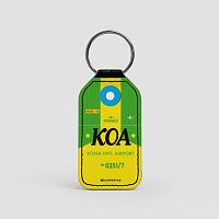KOA - Leather Keychain