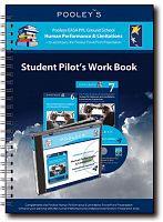 Pooleys Air Presentations – Human Perf. & Limitations Srudent Pilot's Work Book (b/w, no text)