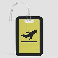 Plane Departure - Luggage Tag