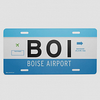 BOI - License Plate