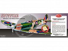 Supermarine Spitfire Large WWII Balsa Wood Fighter Model Kit