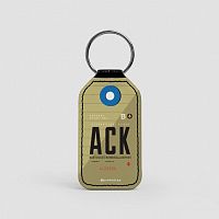 ACK - Leather Keychain