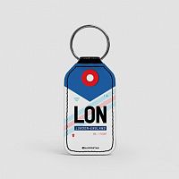 LON - Leather Keychain