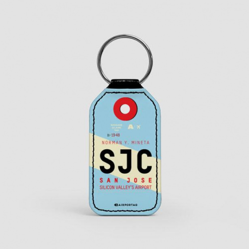 SJC - Leather Keychain