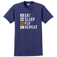 Eat, Sleep, Fly, Repeat T-Shirt