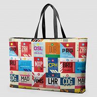 European Airports - Weekender Bag