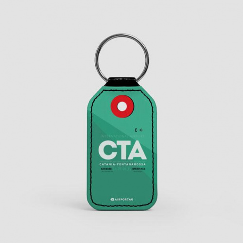 CTA - Leather Keychain