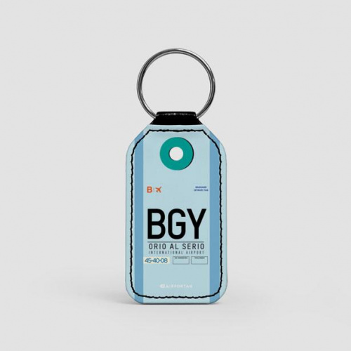 BGY - Leather Keychain