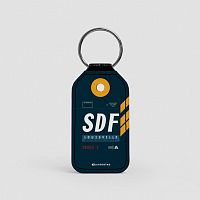 SDF - Leather Keychain