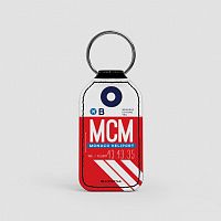 MCM - Leather Keychain