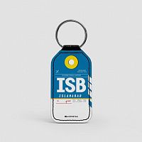 ISB - Leather Keychain