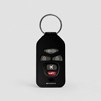 Plane Keys  - Leather Keychain