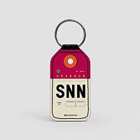 SNN - Leather Keychain