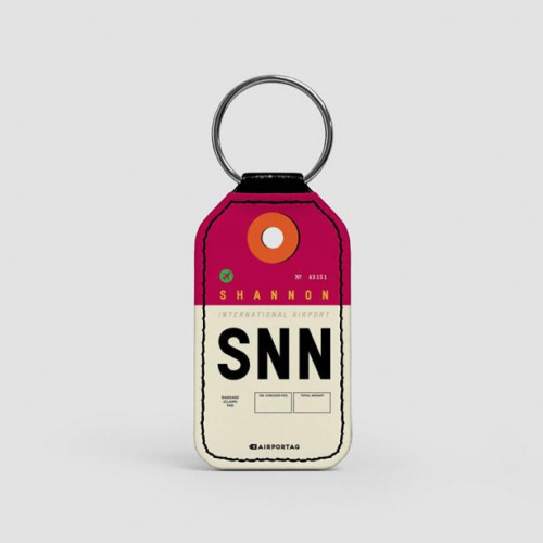 SNN - Leather Keychain