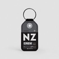 NZ - Leather Keychain