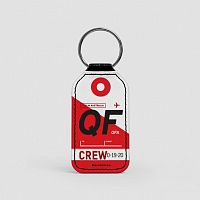 QF - Leather Keychain