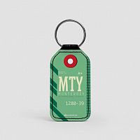 MTY - Leather Keychain