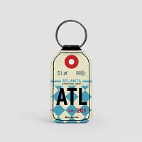 ATL - Leather Keychain