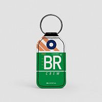 BR - Leather Keychain