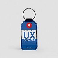 UX - Leather Keychain