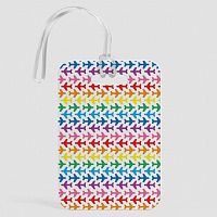 Planes Rainbow - Luggage Tag